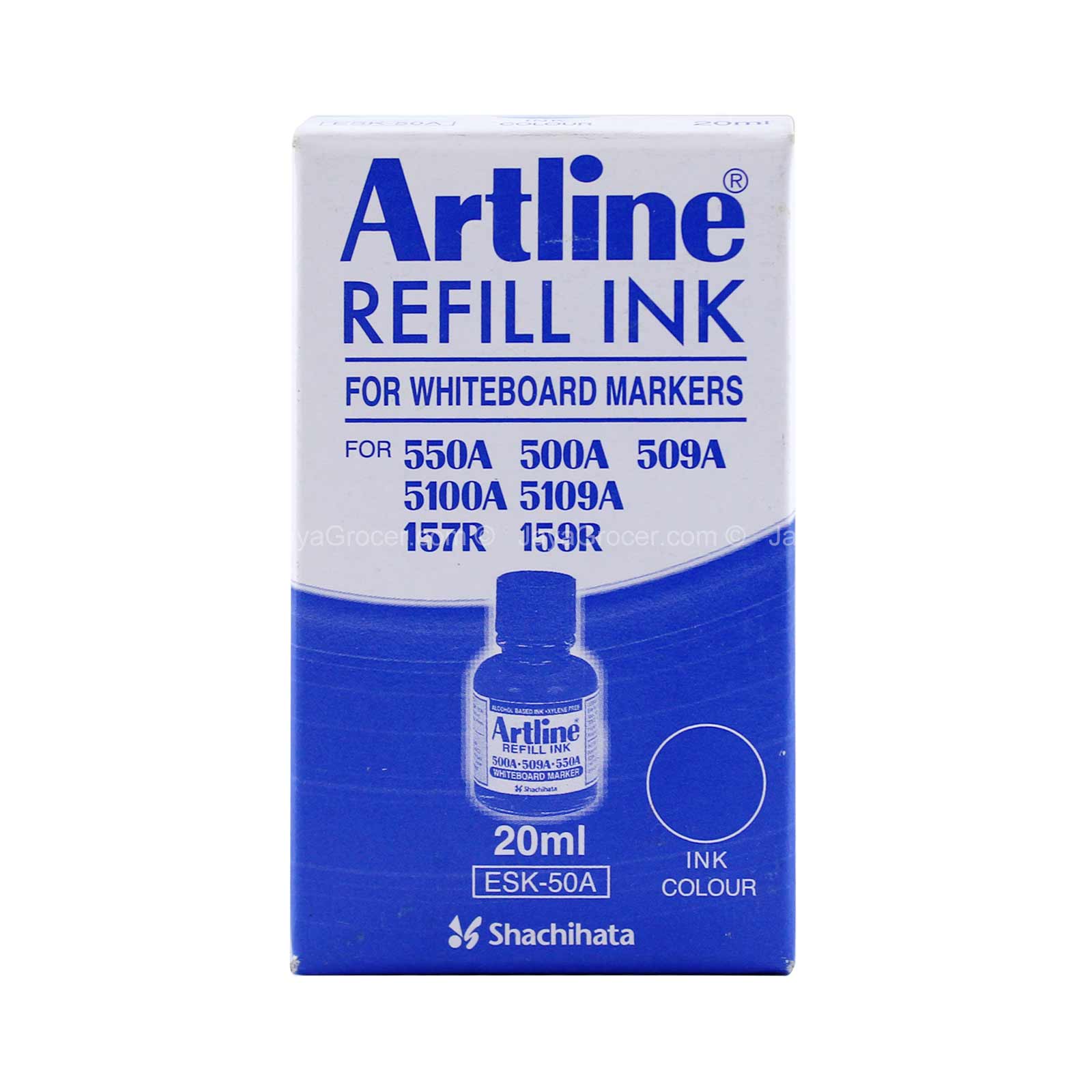 Shachihata Artline Refill Blue Ink for Whiteboard Markers 1unit