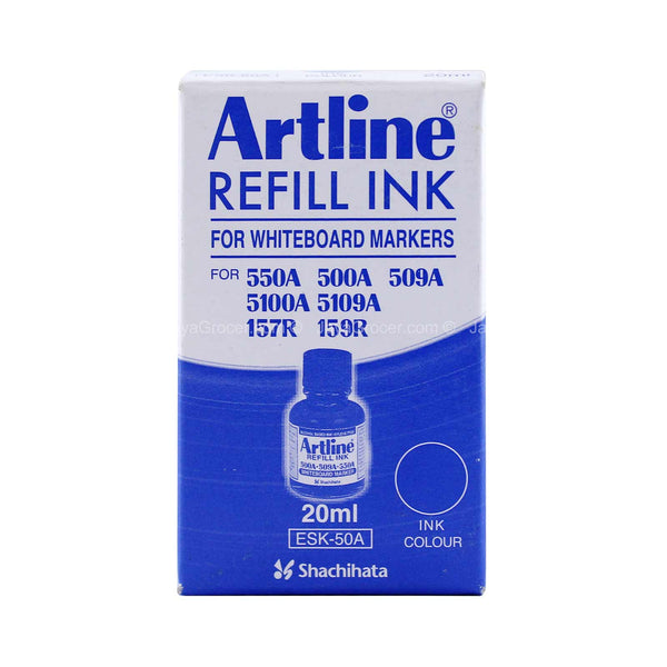Shachihata Artline Refill Blue Ink for Whiteboard Markers 1unit