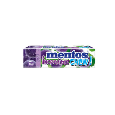 Mentos Grape Chew Candy 45g