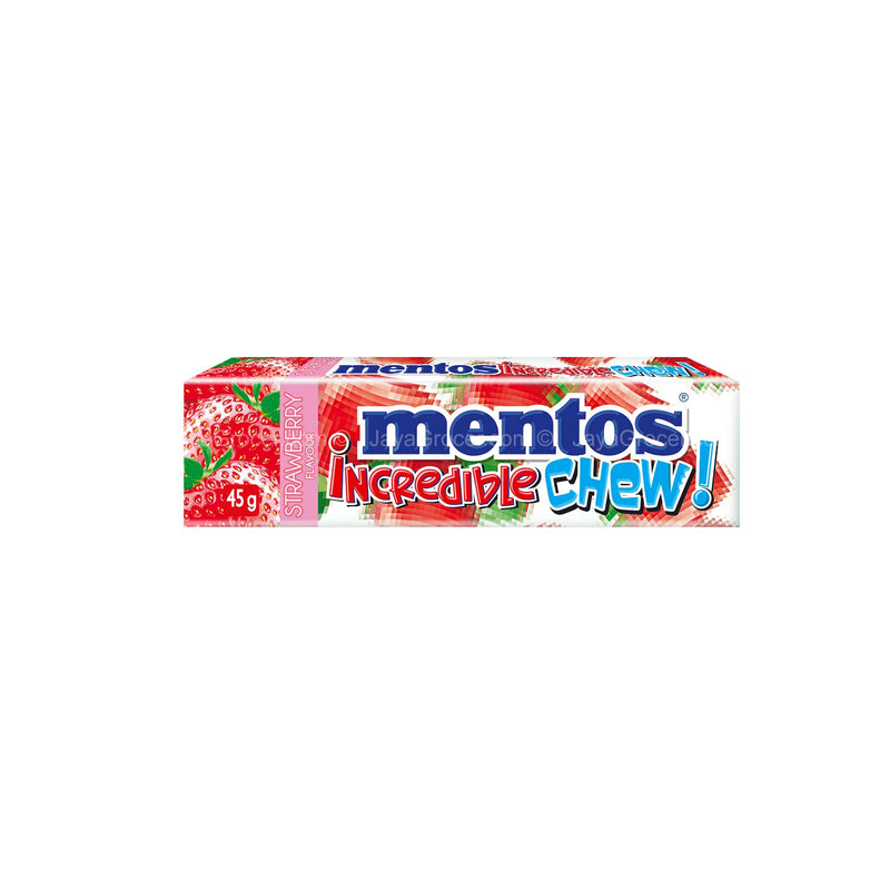 Mentos Incredible Strawberry Flavour Chew! 45g