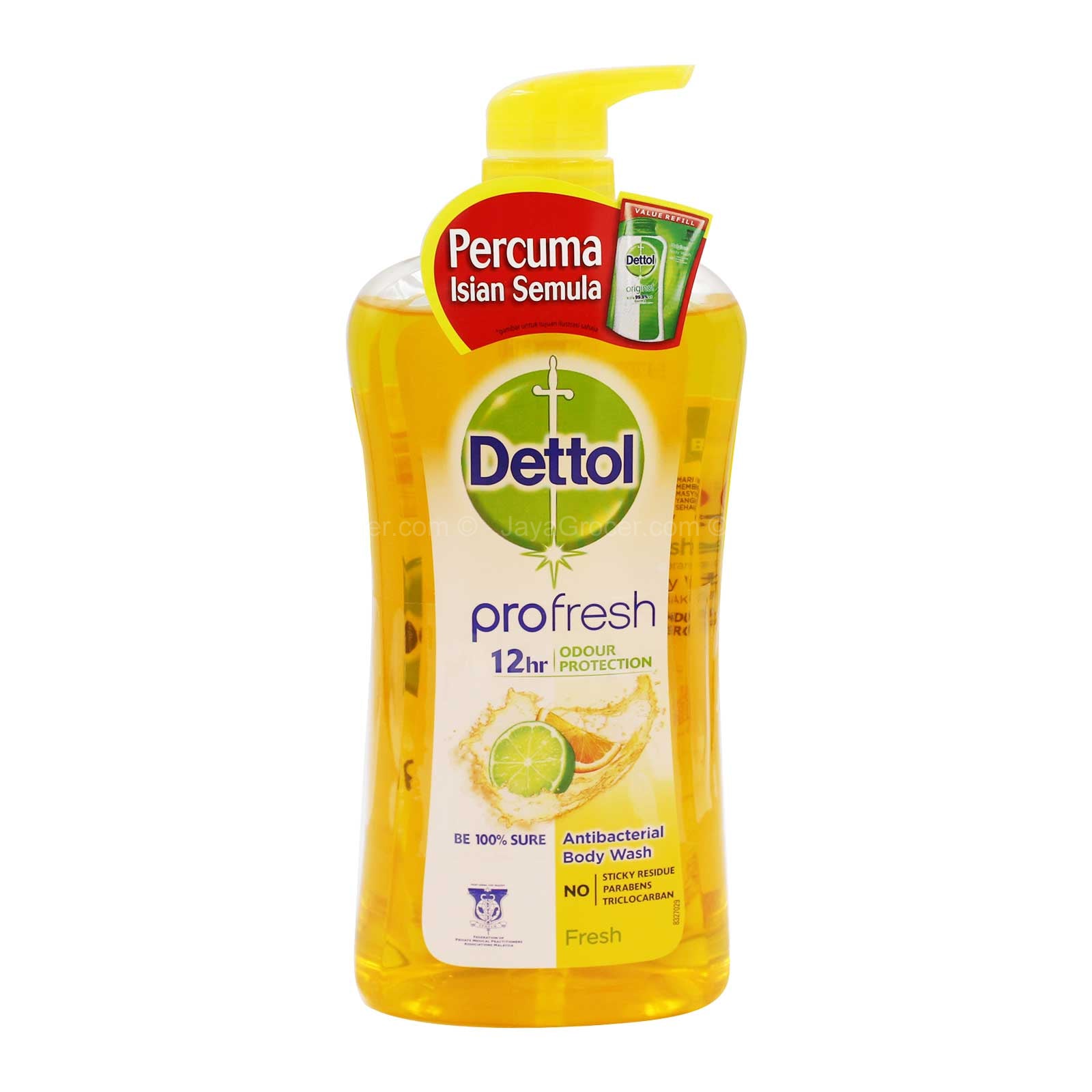 DETTOL SHOWER GEL (FRESH) 950ML+250ML *1