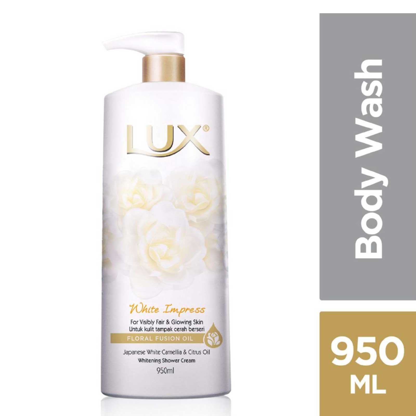 Lux White Impress Shower Cream 950ml