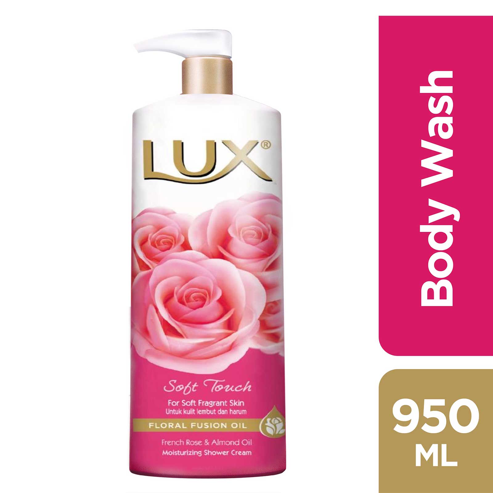 Lux Soft Touch Shower Cream 950ml
