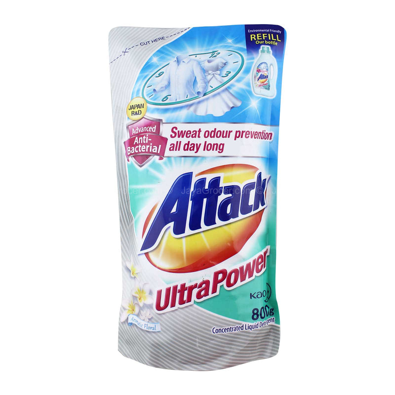 Attack Ultra Power Detergent Liquid Refill 800g