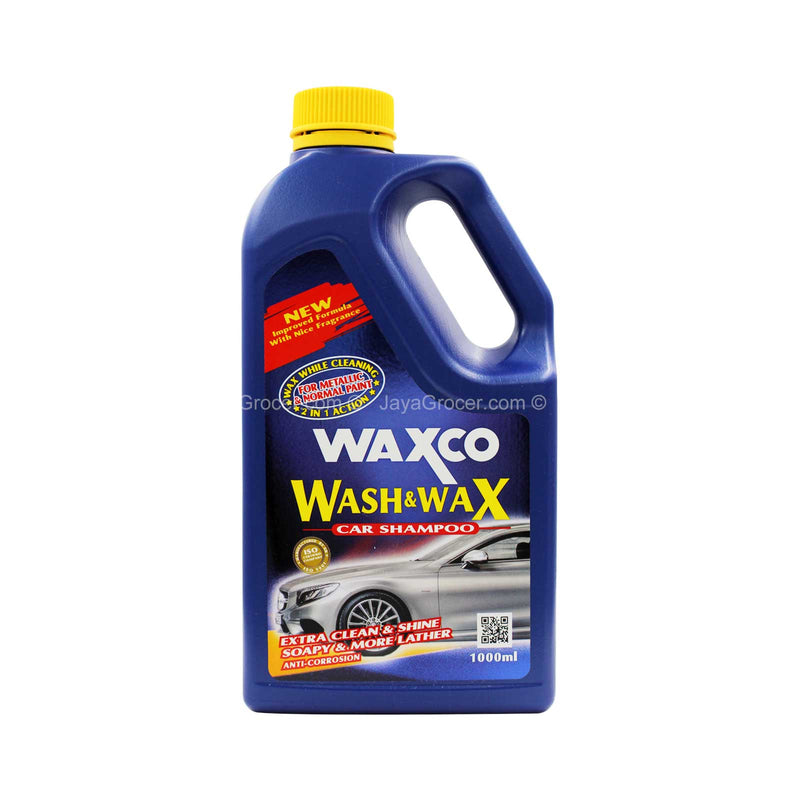 WAXCO WASH & WAX CAR SHAMPOO-1000ML *1