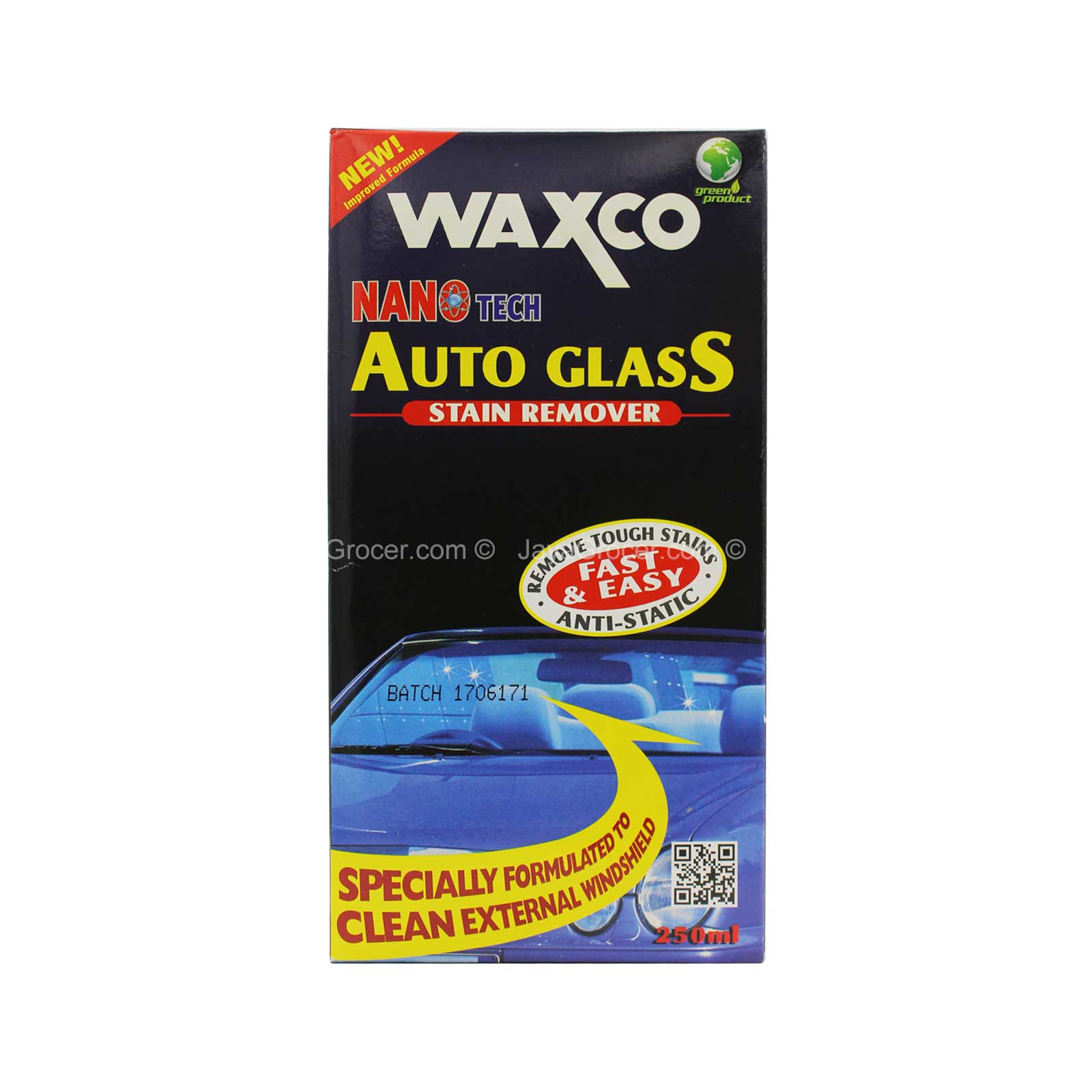 WAXCO AUTO GLASS STAIN REMOVER-250ML *1