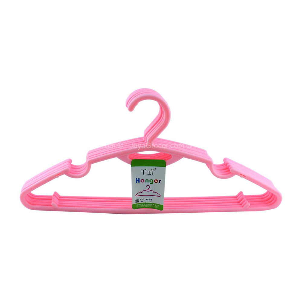 Plastic Hanger 41cm 6pcs/pack