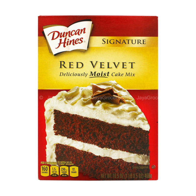 Duncan Hines Signature Red Velvet Cake Mix 468g