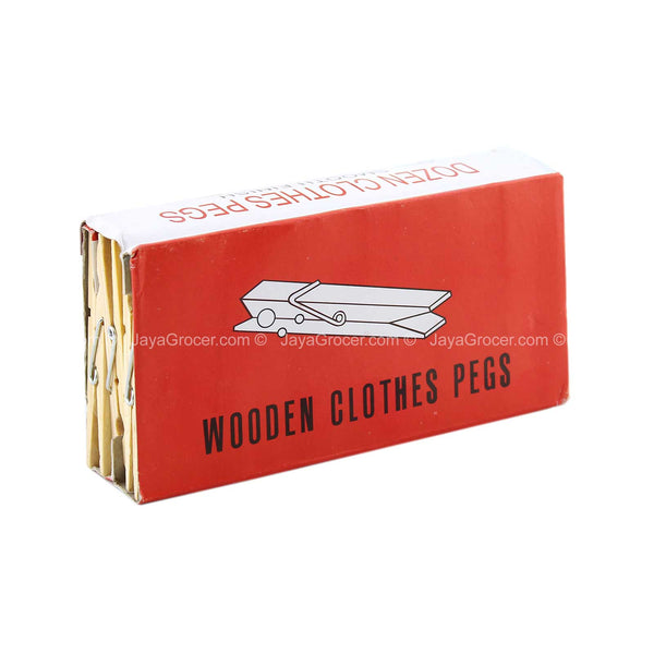 Wooden Clothes Pegs 36pcs