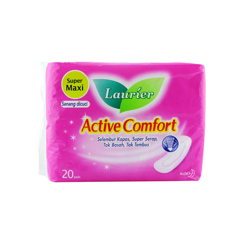 Laurier Active Comfort Super Maxi Pad 22cm x 20