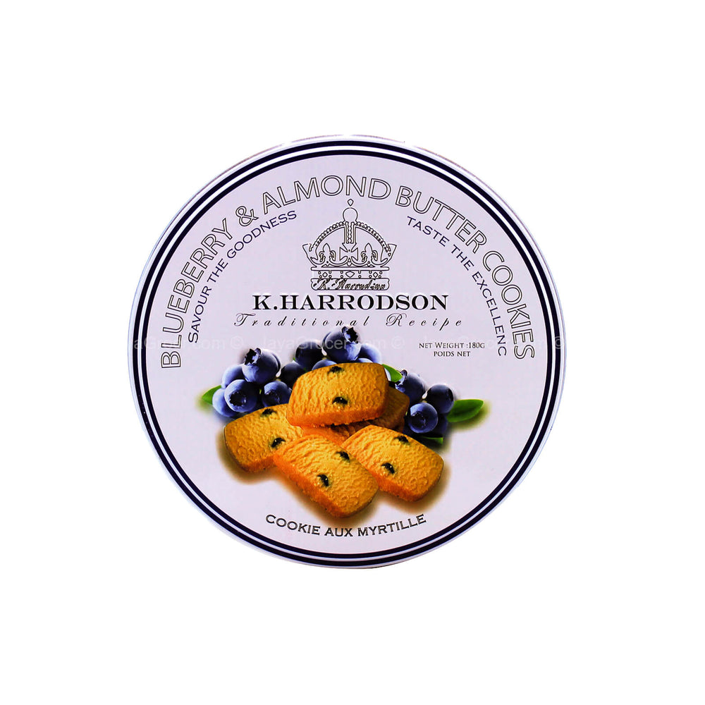 K Harrodson Blueberry Butter Cookies 150g