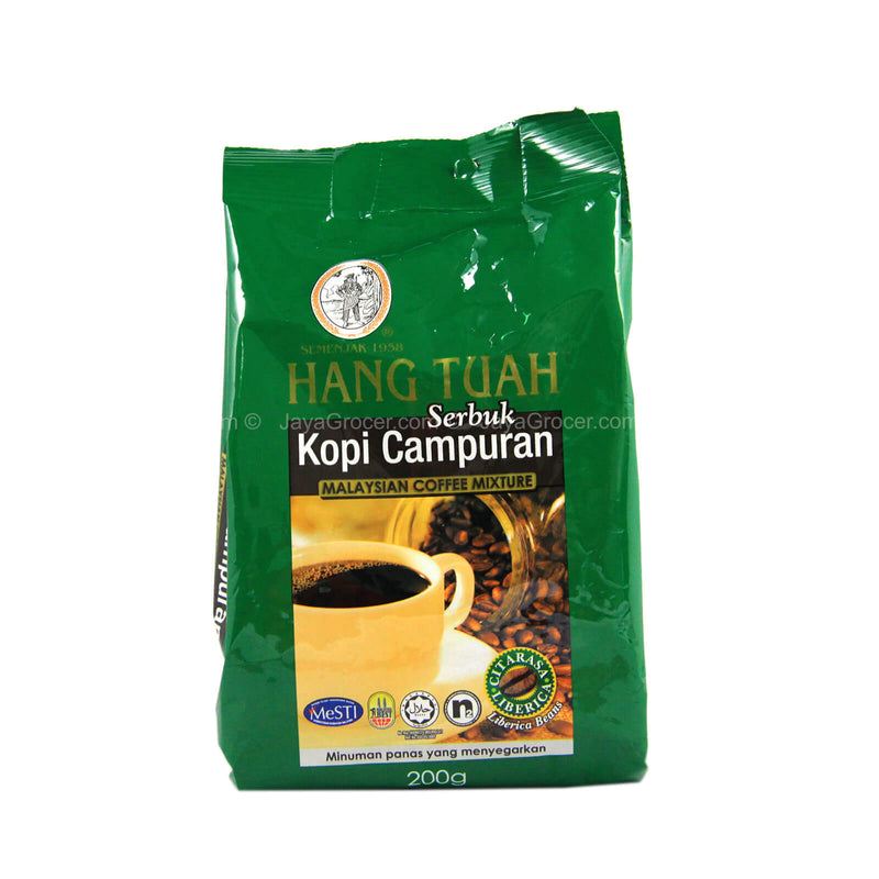 HANG TUAH SERBUK KOPI (HIJAU) 200G *1