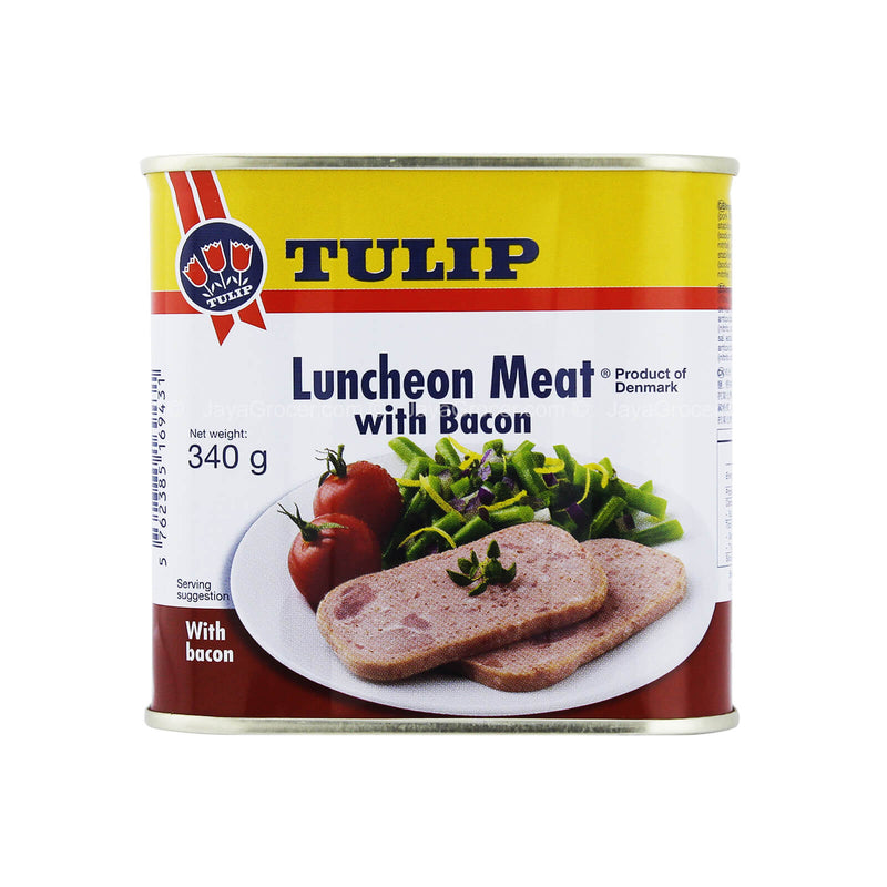 [NON-HALAL] Tulip Pork Luncheon Meat With Bacon 340g