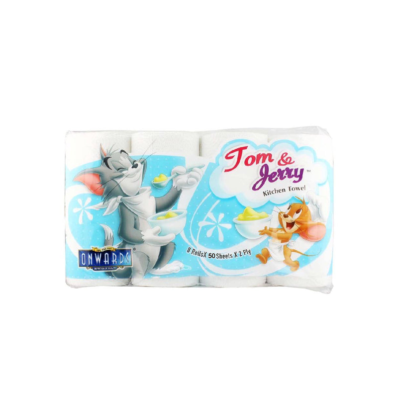 Onwards Tom and Jerry Kitchen Tissue 50pcs x 8