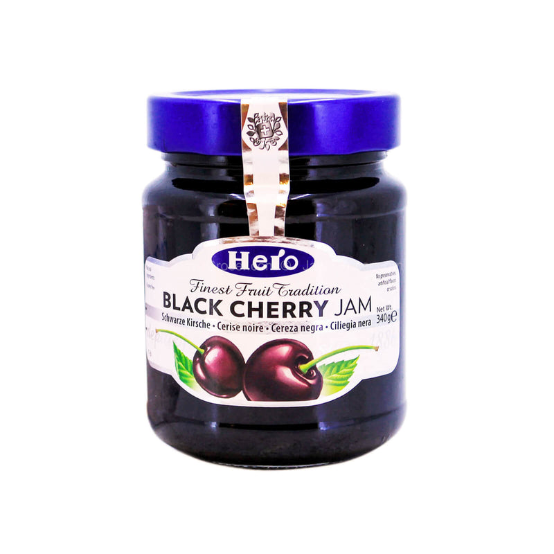 HERO BLACKCHERRY JAM 340G *1