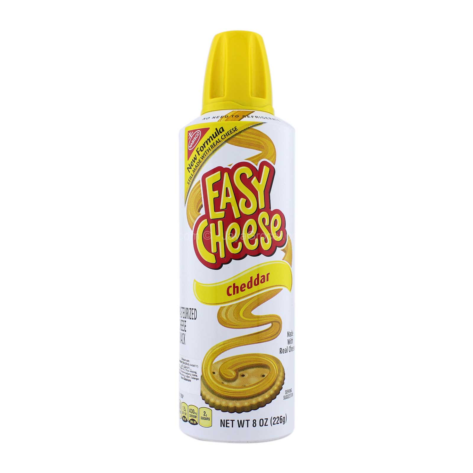 Nabisco Easy Cheese cheddar 226g