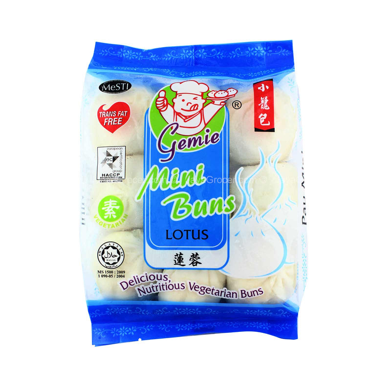 Gemie Vegetarian Lotus Seeds Bun 30g x 9