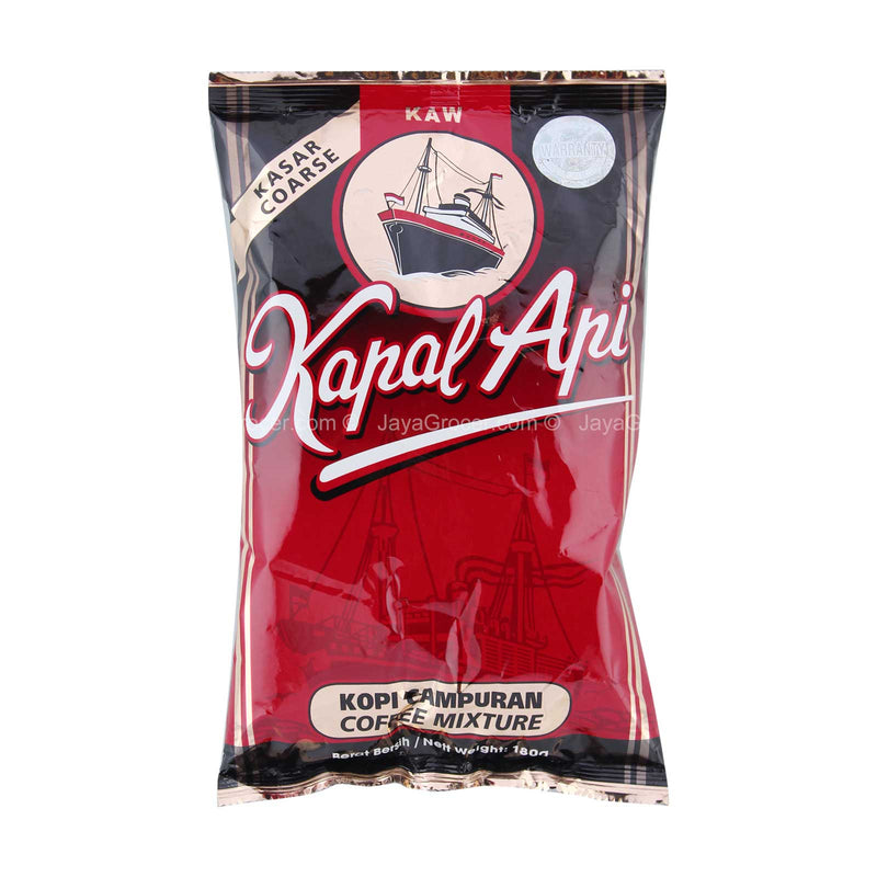 Kapal Api Kaw Coarse Coffee Mixture (Serbuk Kopi Kasar) 180g