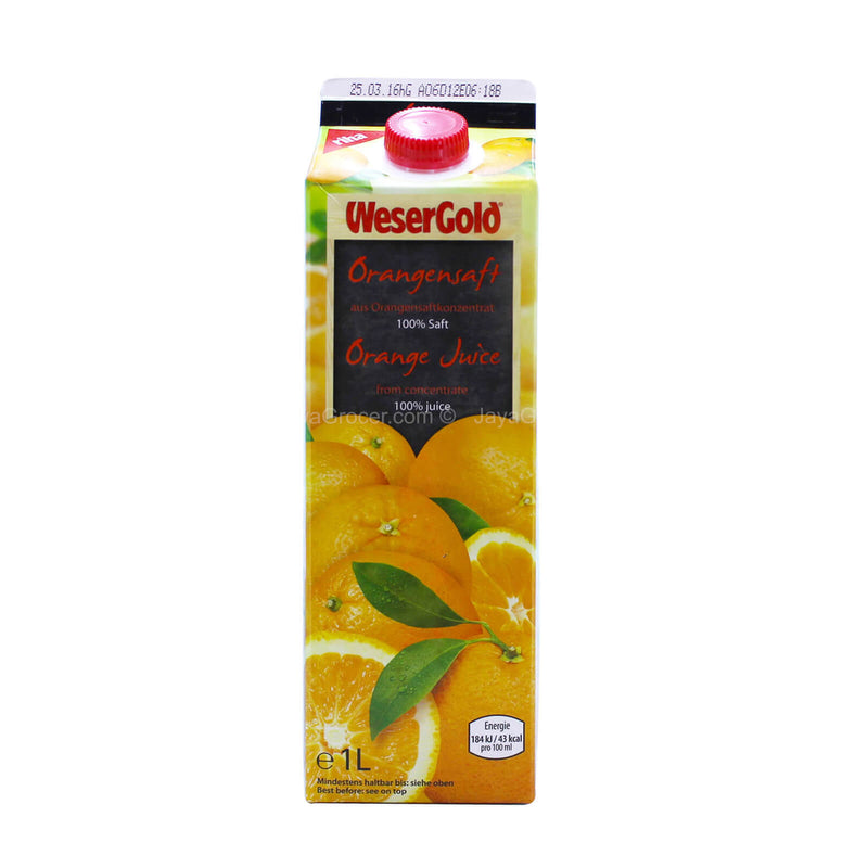 Wesergold Orange Juice 1L