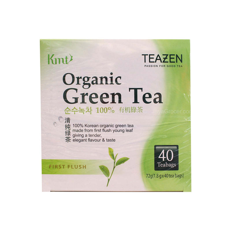 KMT Teazen Organic Green Tea 2g x 40
