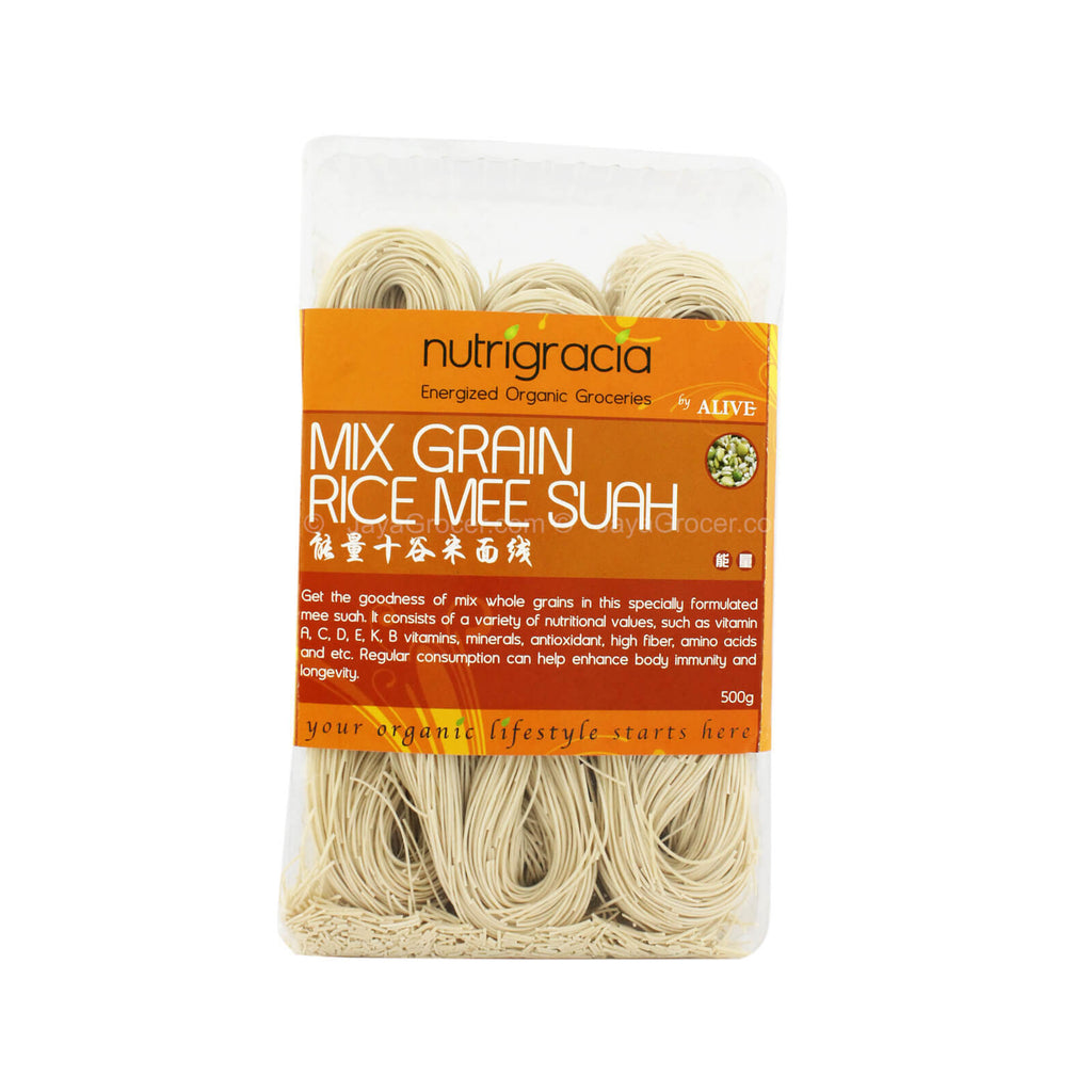 Nutrigracia Mixed Grain Rice Mee Suah Noodles 500g