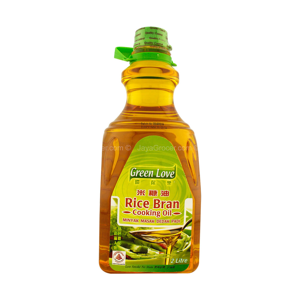 Green Love Rice Bran Cooking Oil 2L