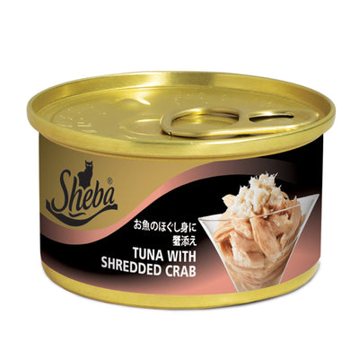 Sheba Cat Food (Tuna With Shredded Crab) 85g