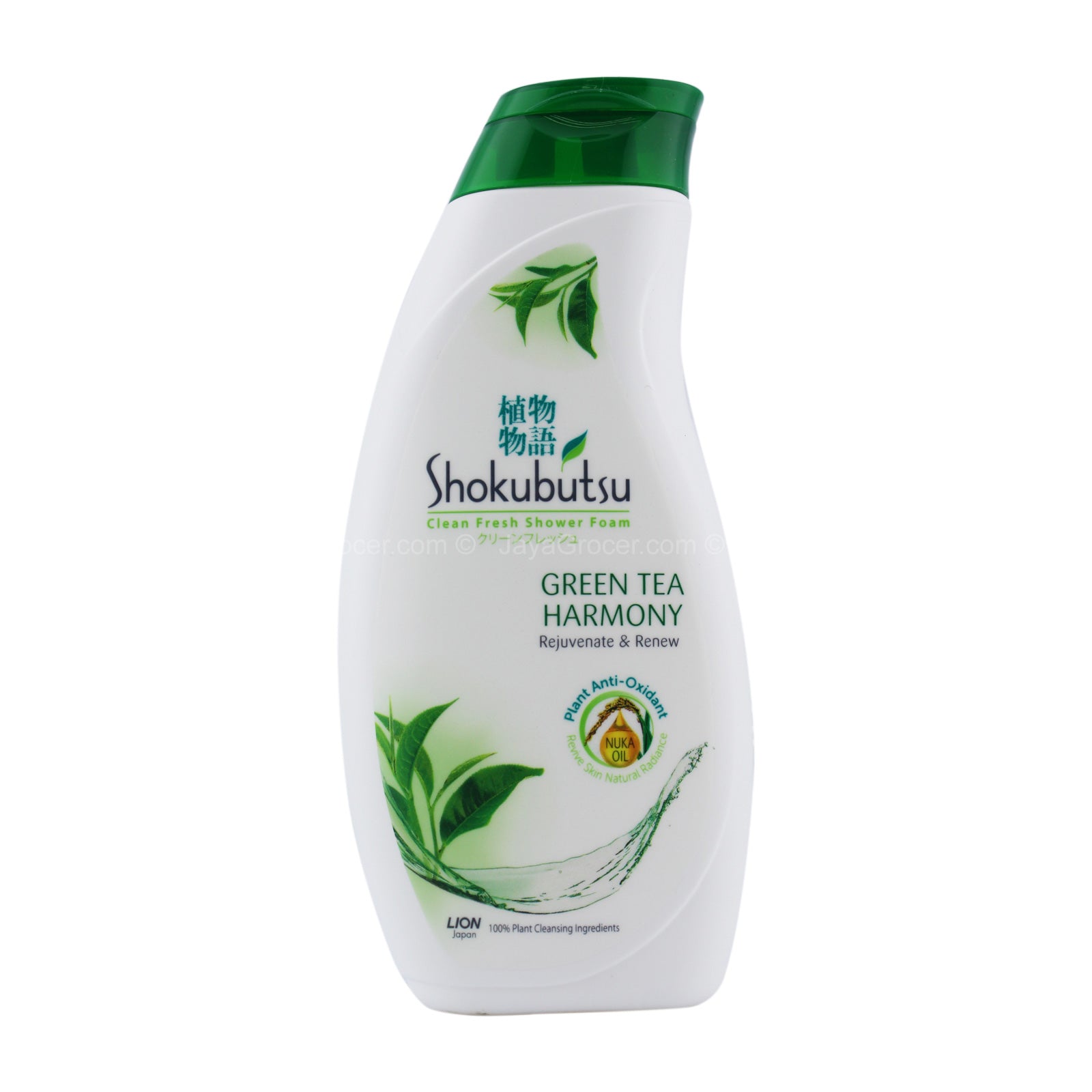 Shokubutsu Green Tea Harmony Clean Fresh Shower Foam 220g