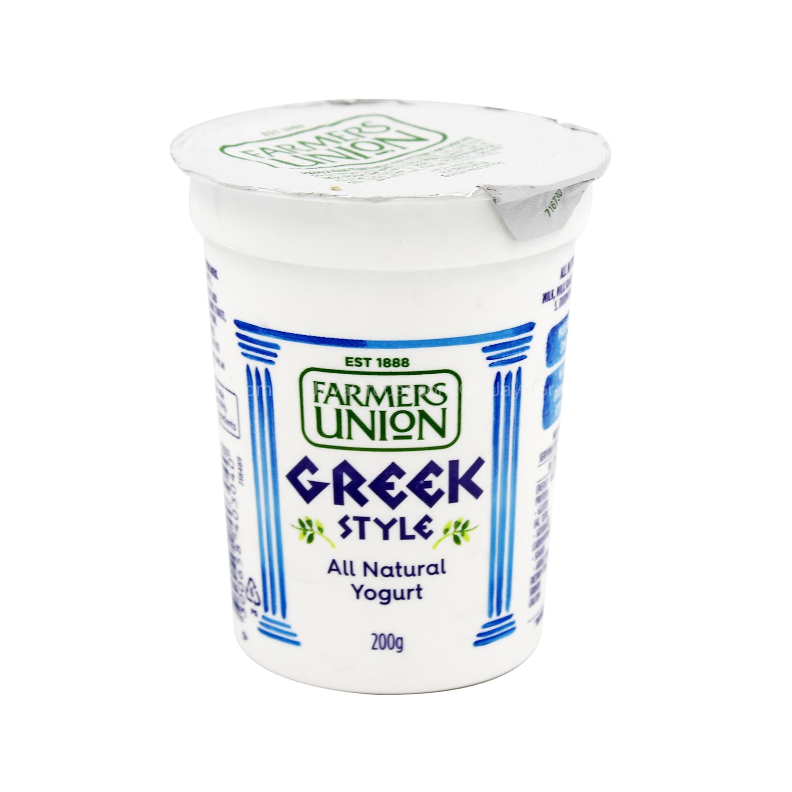 Farmers Union Greek Style All Natural Yogurt 200g