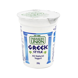 Farmers Union Greek Style All Natural Yogurt 200g