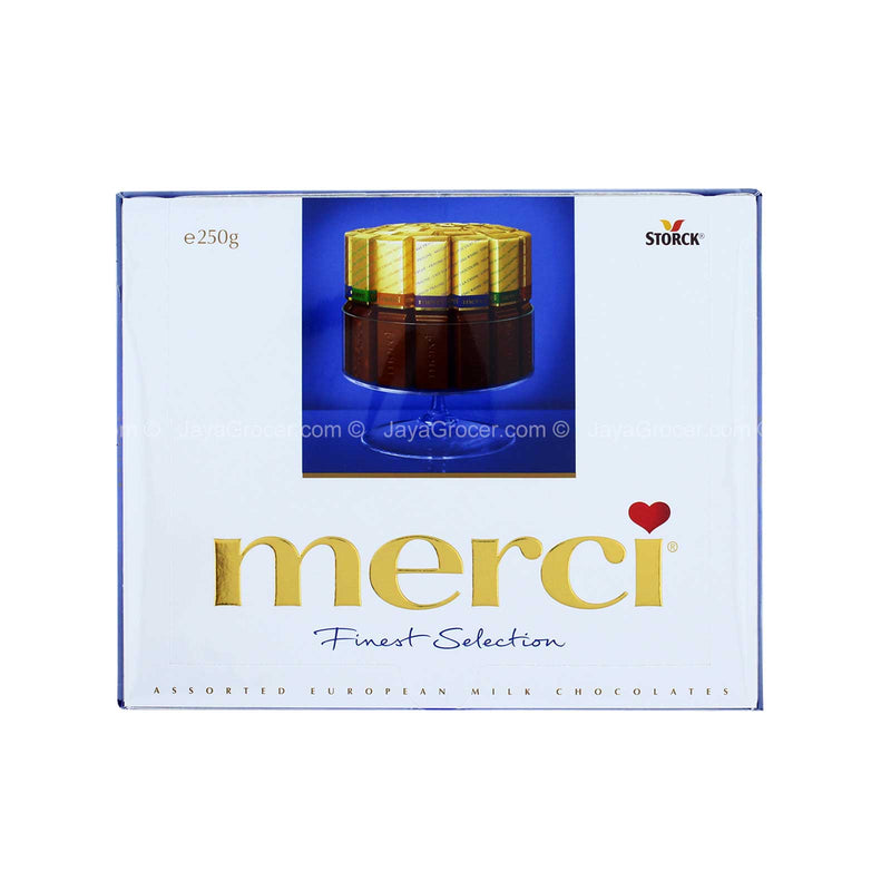 Storck Merci Assorted European Milk Chocolate 250g