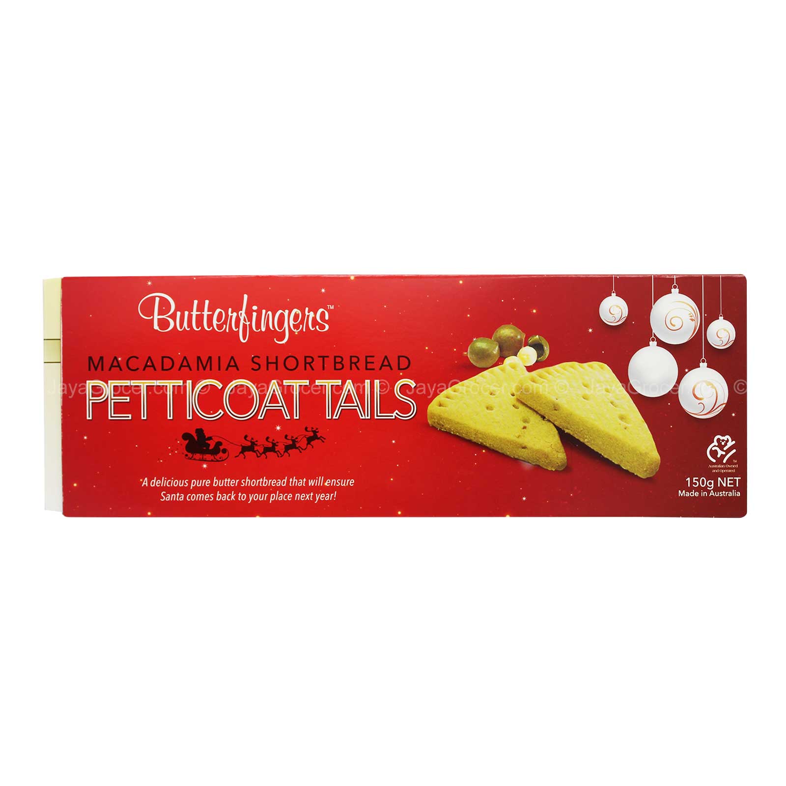 BUTTERFINGERS MACADAMIA P/CT TAIL 150G*1