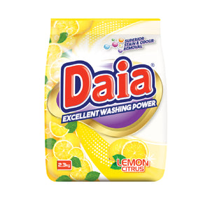 Daia Lemon Powder Detergent (Pouch) 2.3kg