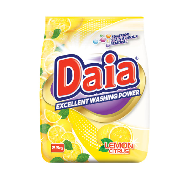 Daia Lemon Powder Detergent (Pouch) 2.3kg