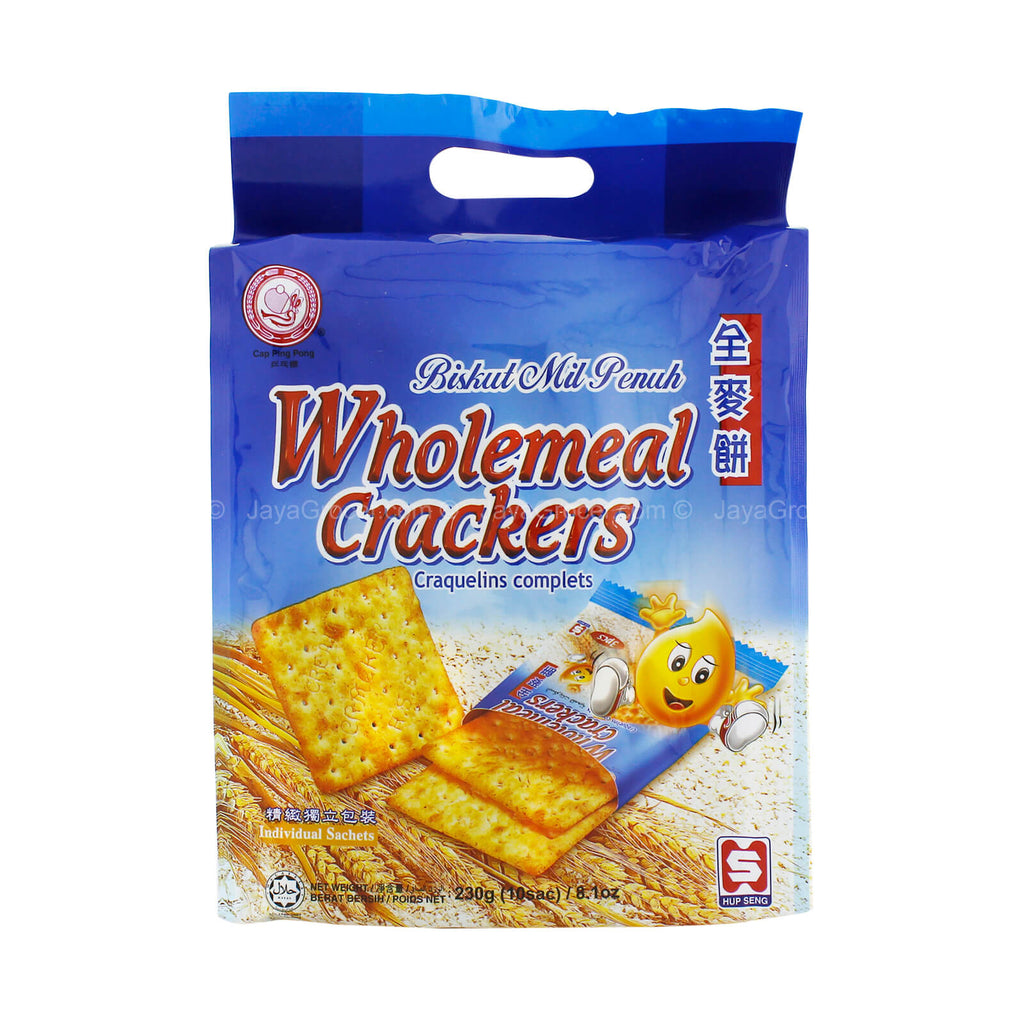 Ping Pong Wheat Crackers 230g