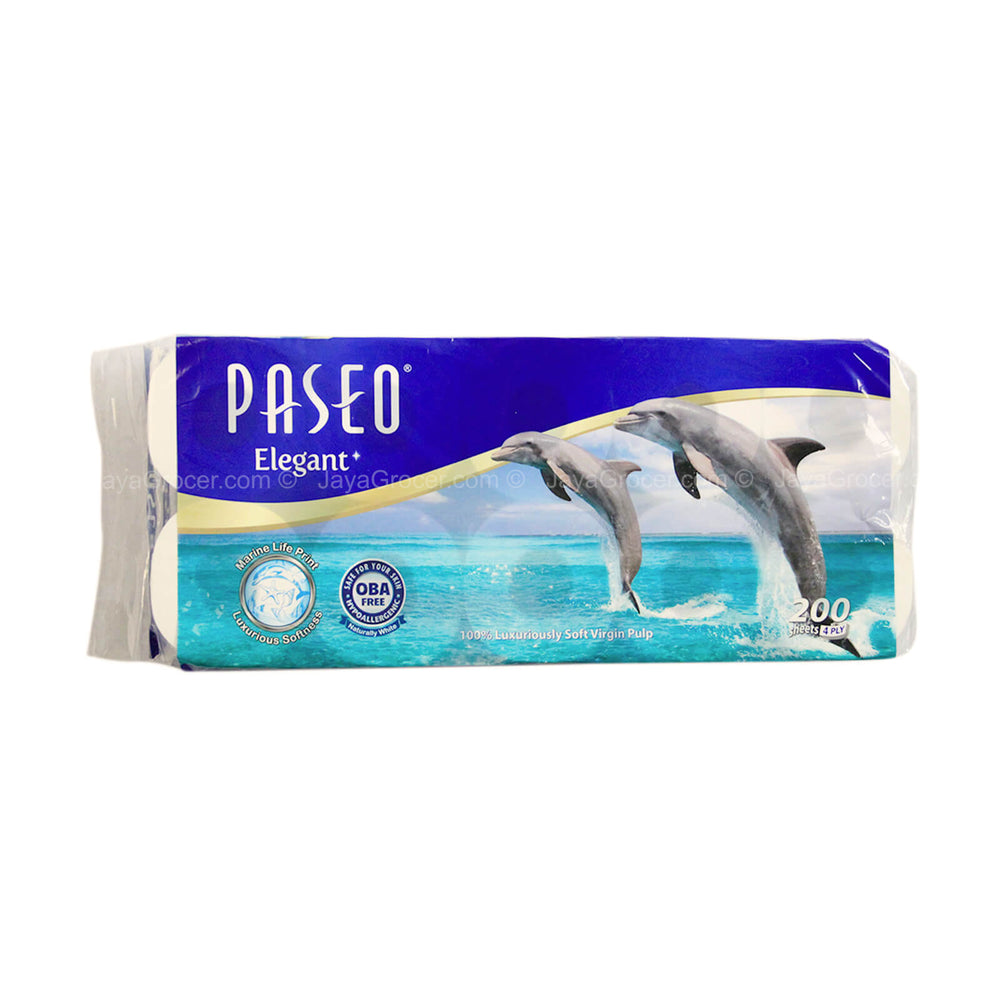 Paseo Elegant Toilet Tissue 4ply 200pcs x 10