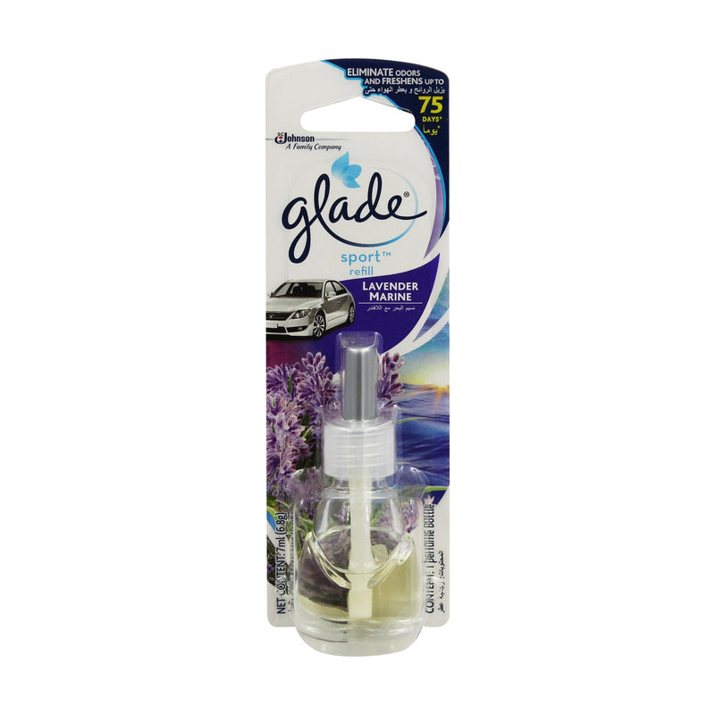 Glade Sport Lavender Car Freshener Refill 7ml