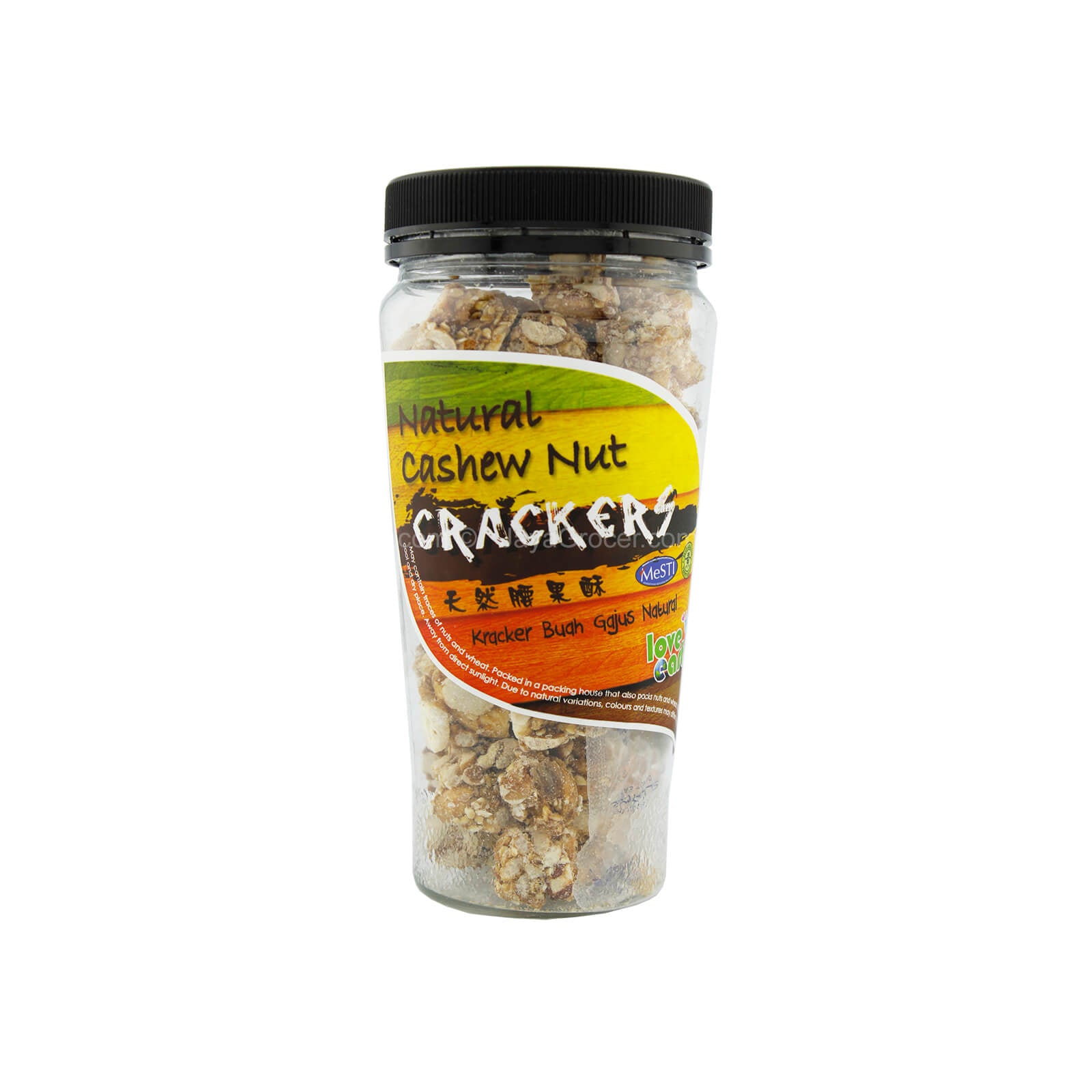 Love Earth Natural Cashew Nuts Crackers 120g