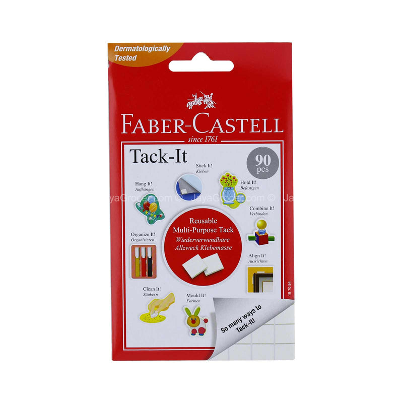 Faber-Castell Tack-It Reusable Adhesive 90pcs 1unit