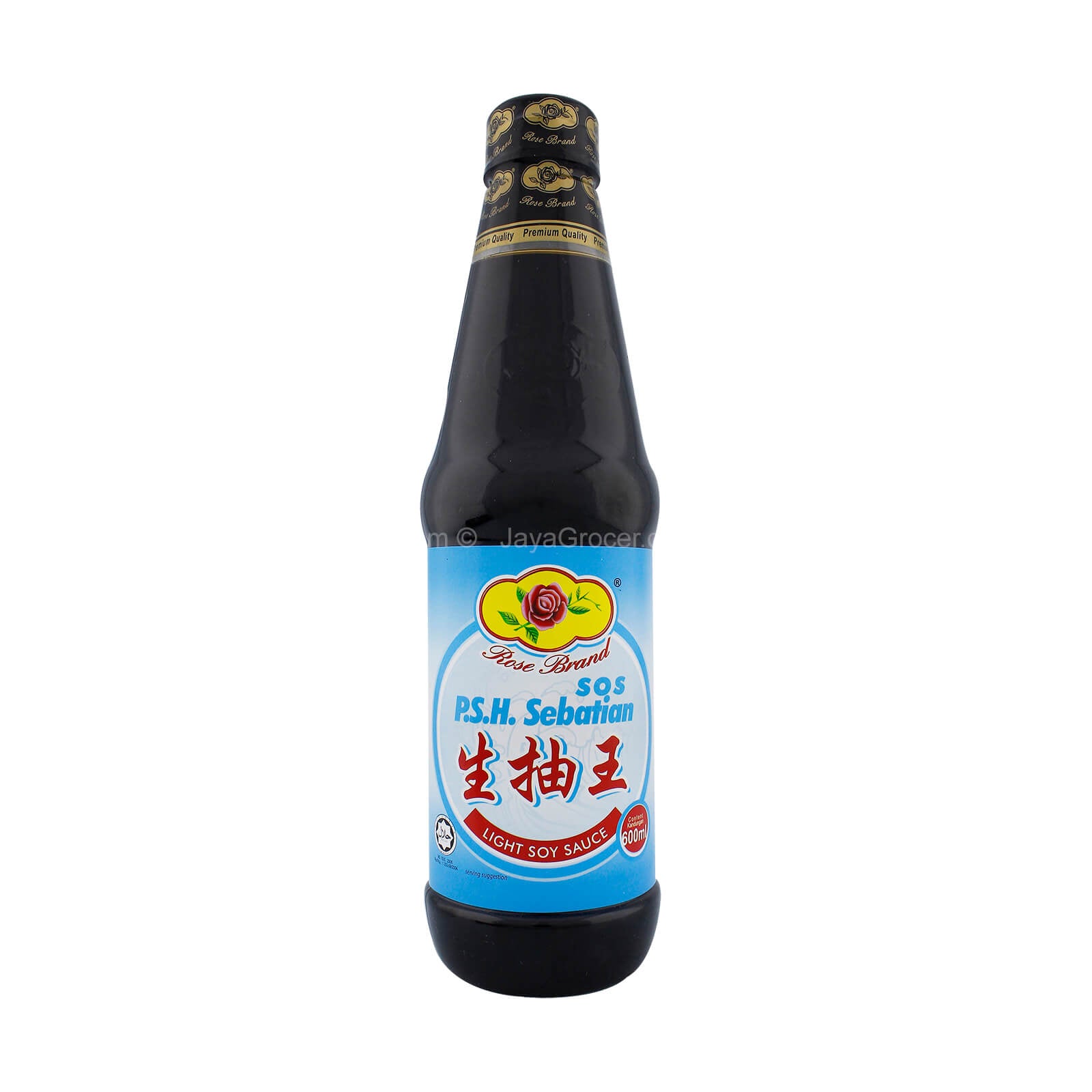 ROSE LIGHT SOYA SAUCE 600G *1