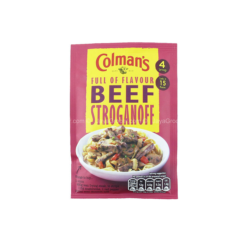 Colman’s Beef Stroganoff Seasoning Mix 30g
