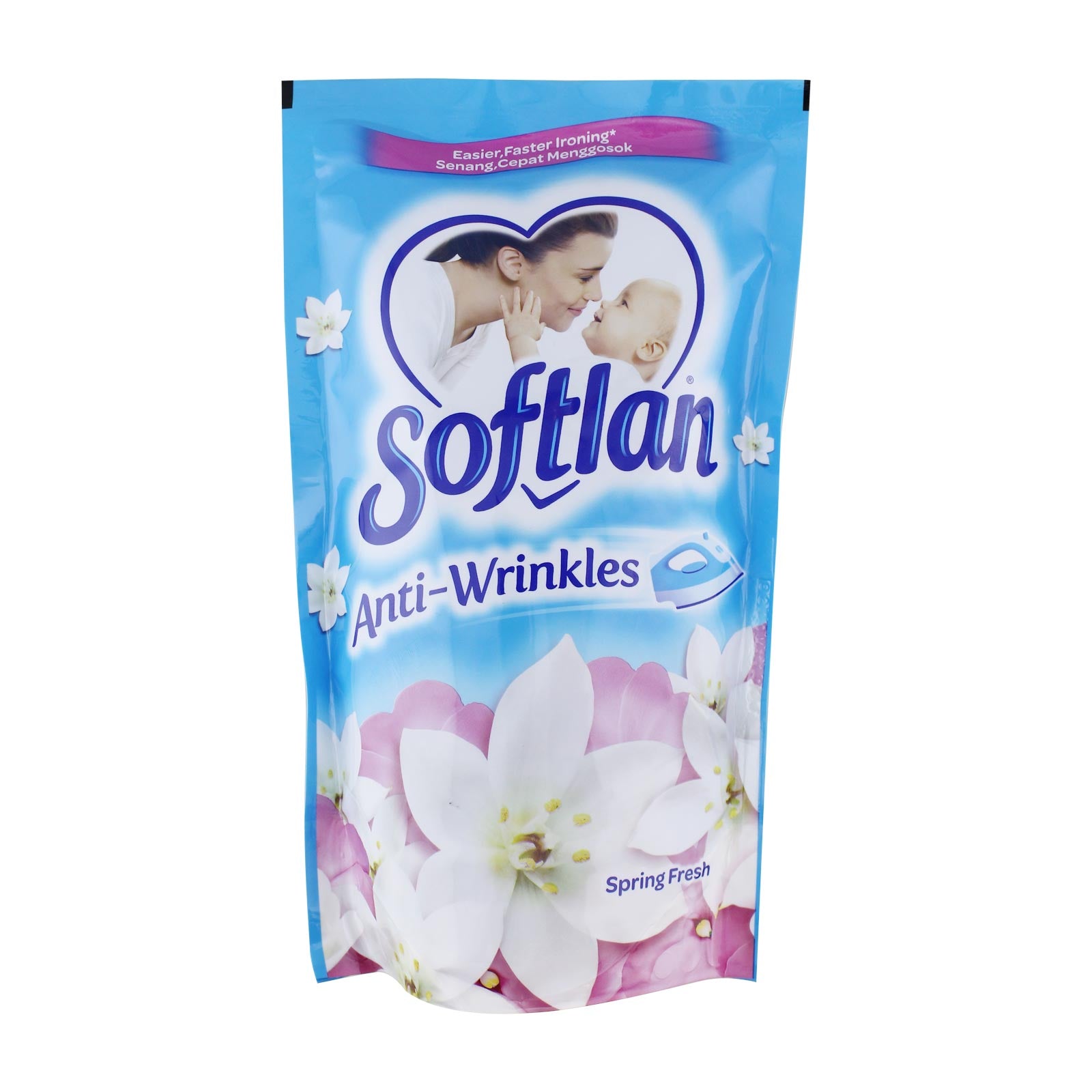 Softlan Spring Fresh Fabric Softener Refill Pack 800ml
