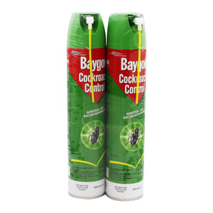 Baygon Cockroach Control Aerosol 570ml x 2