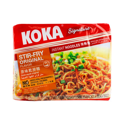 Koka Signature Stir-Fry Original Flavor Instant Noodles 85g x 5
