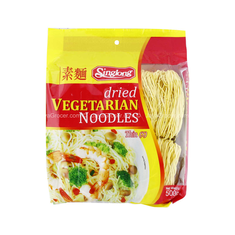 Singlong Dried Vegetarian Noodle (Small) 500g