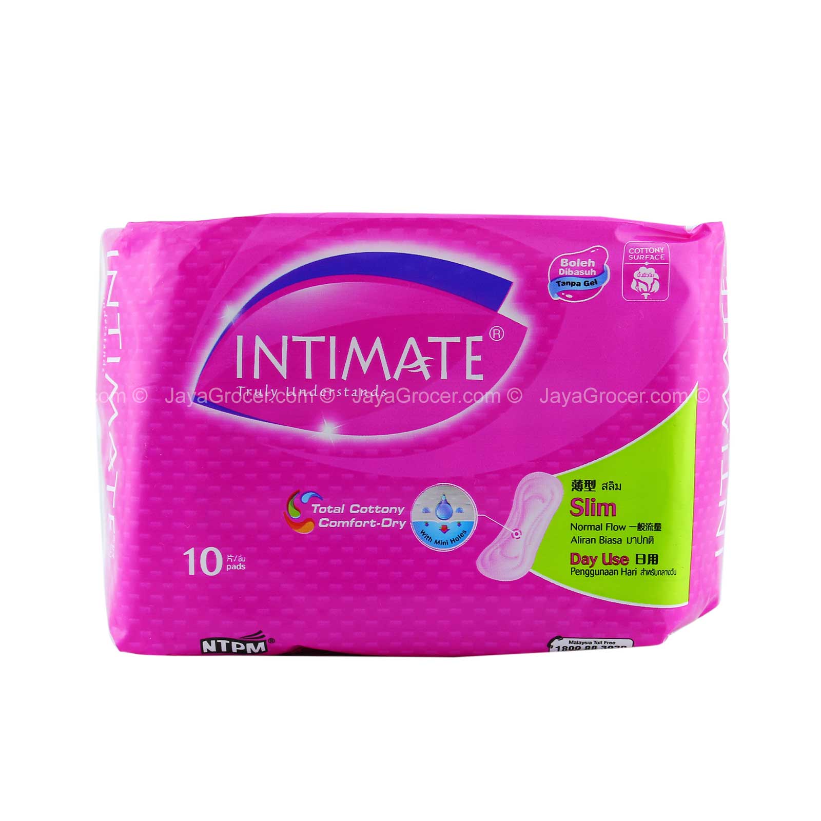 Intimate Day Use Slim Non Wing Pad 230mm x 10pcs