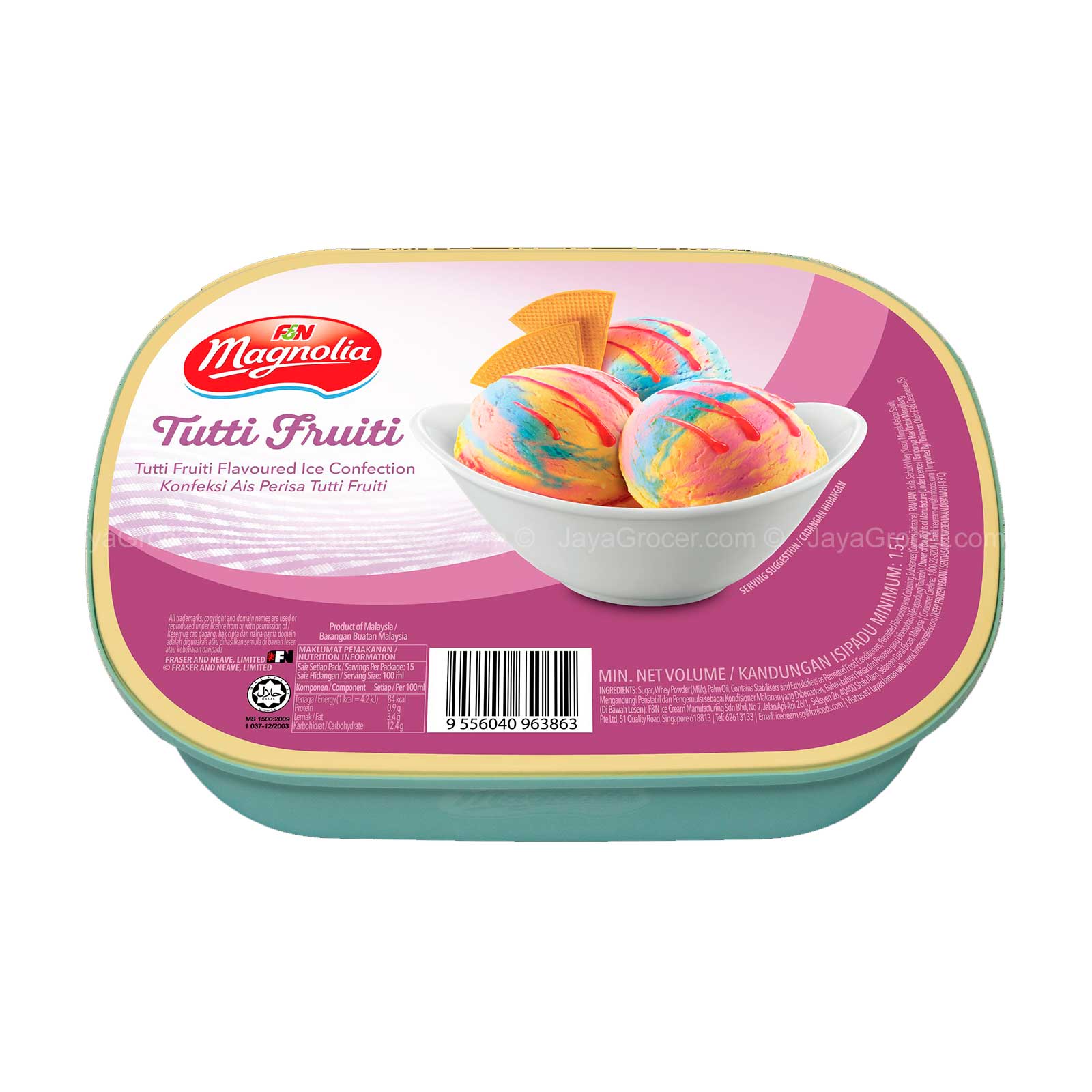 Magnolia Tutti Frutti Ice Cream 1.4L