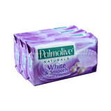 Palmolive Naturals White & Smooth Soap Bar 80g x 3