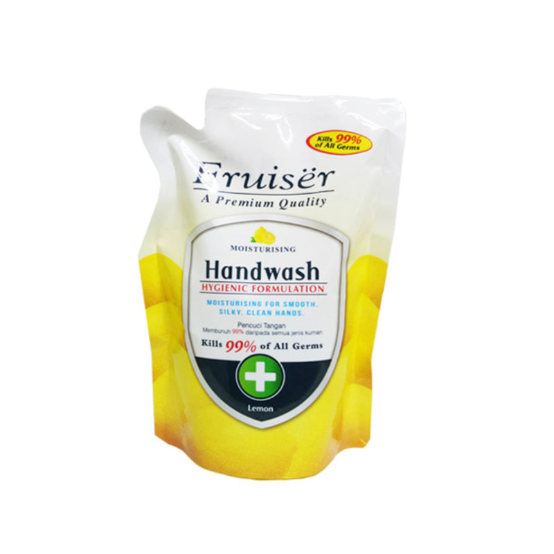 Fruiser Moisturising Hand Wash Lemon Scent Refill 400ml