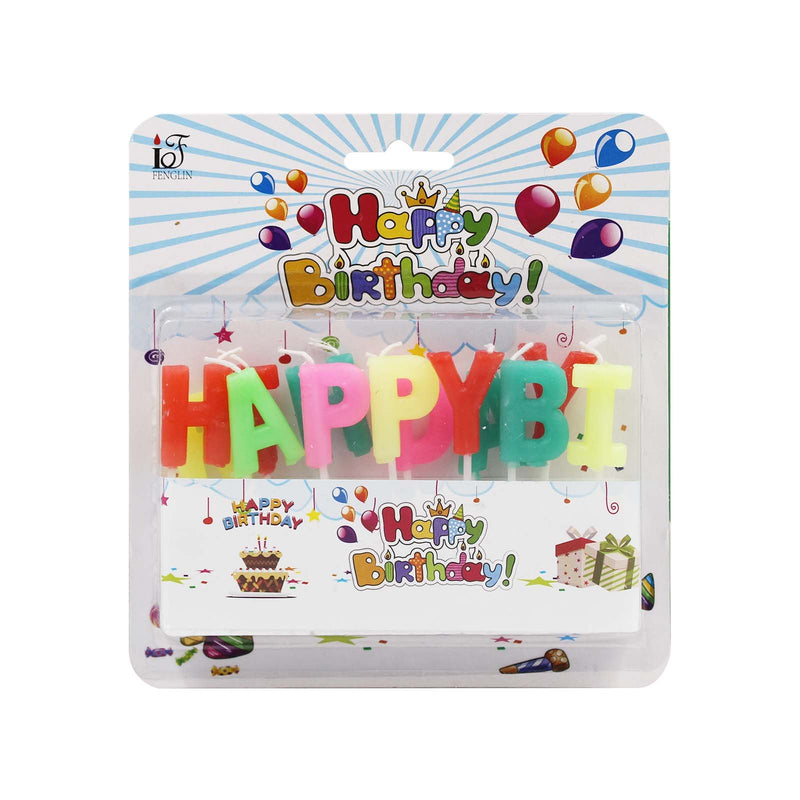 Happy Birthday Candle Set 1